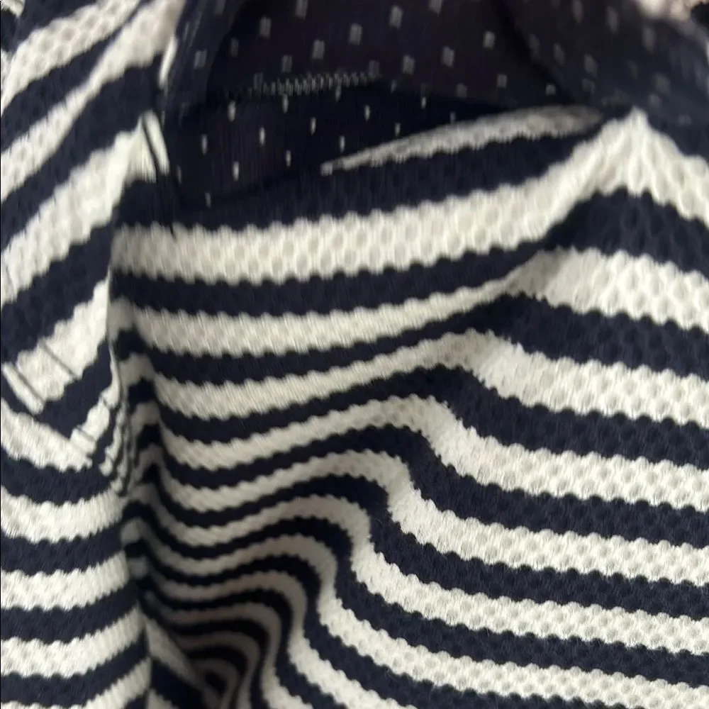 Cabi harbor jacket Blue and White Striped Jacket  E - Picture 5 of 9